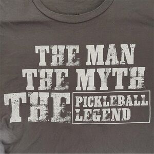 Pickleball Sports “Pickleball Legend” Tee-shirt Men’s Large Humorous